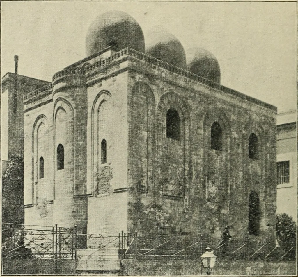 An illustration from A history of architecture in Italy from the time of Constantine to the dawn of the renaissance, 1901, leaf 105