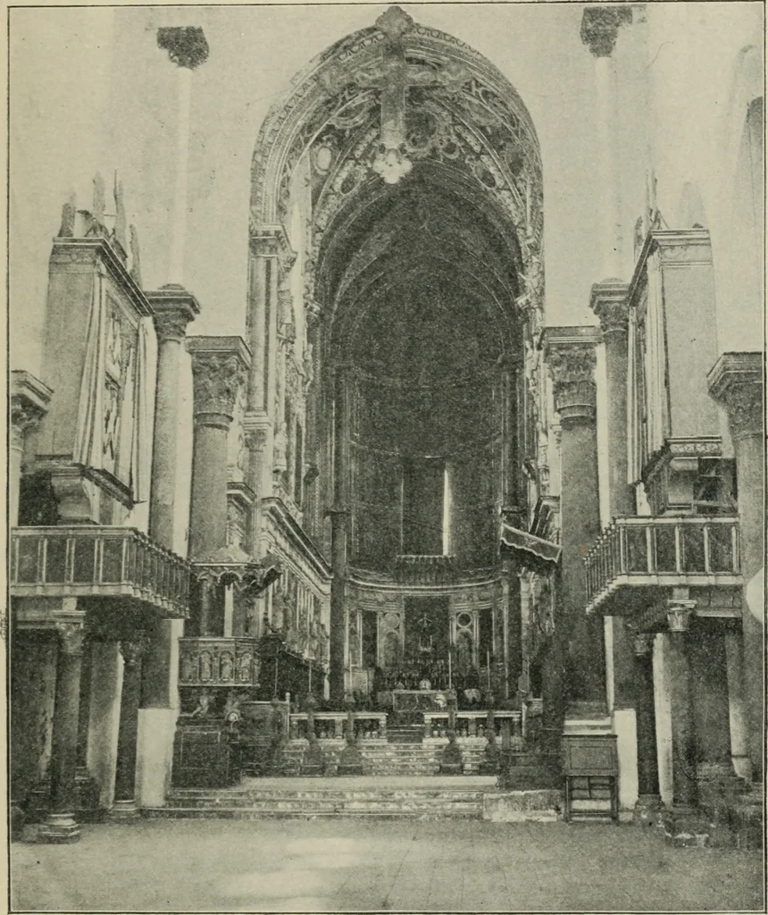 An illustration from A history of architecture in Italy from the time of Constantine to the dawn of the renaissance, 1901, leaf 114