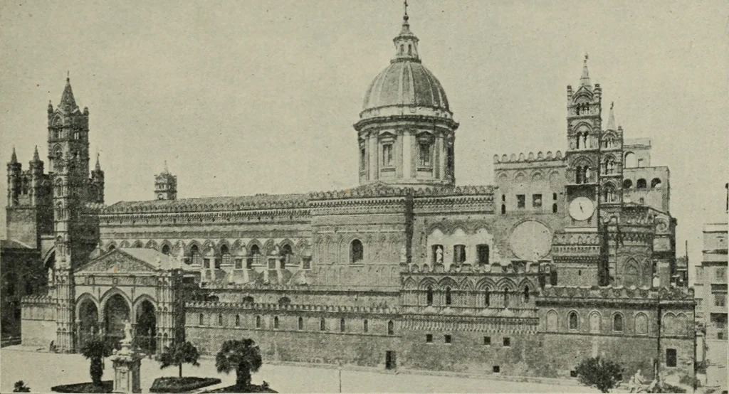 An illustration from A history of architecture in Italy from the time of Constantine to the dawn of the renaissance, 1901, leaf 118