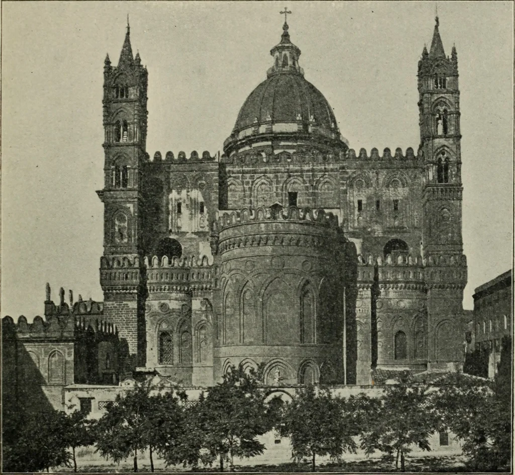 An illustration from A history of architecture in Italy from the time of Constantine to the dawn of the renaissance, 1901, leaf 120