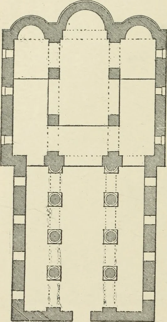 An illustration from A history of architecture in Italy from the time of Constantine to the dawn of the renaissance, 1901, leaf 121