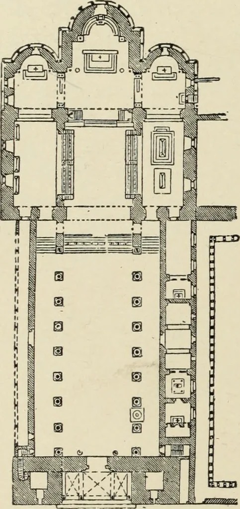 An illustration from A history of architecture in Italy from the time of Constantine to the dawn of the renaissance, 1901, leaf 123