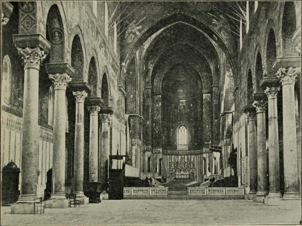An illustration from A history of architecture in Italy from the time of Constantine to the dawn of the renaissance, 1901, leaf 124