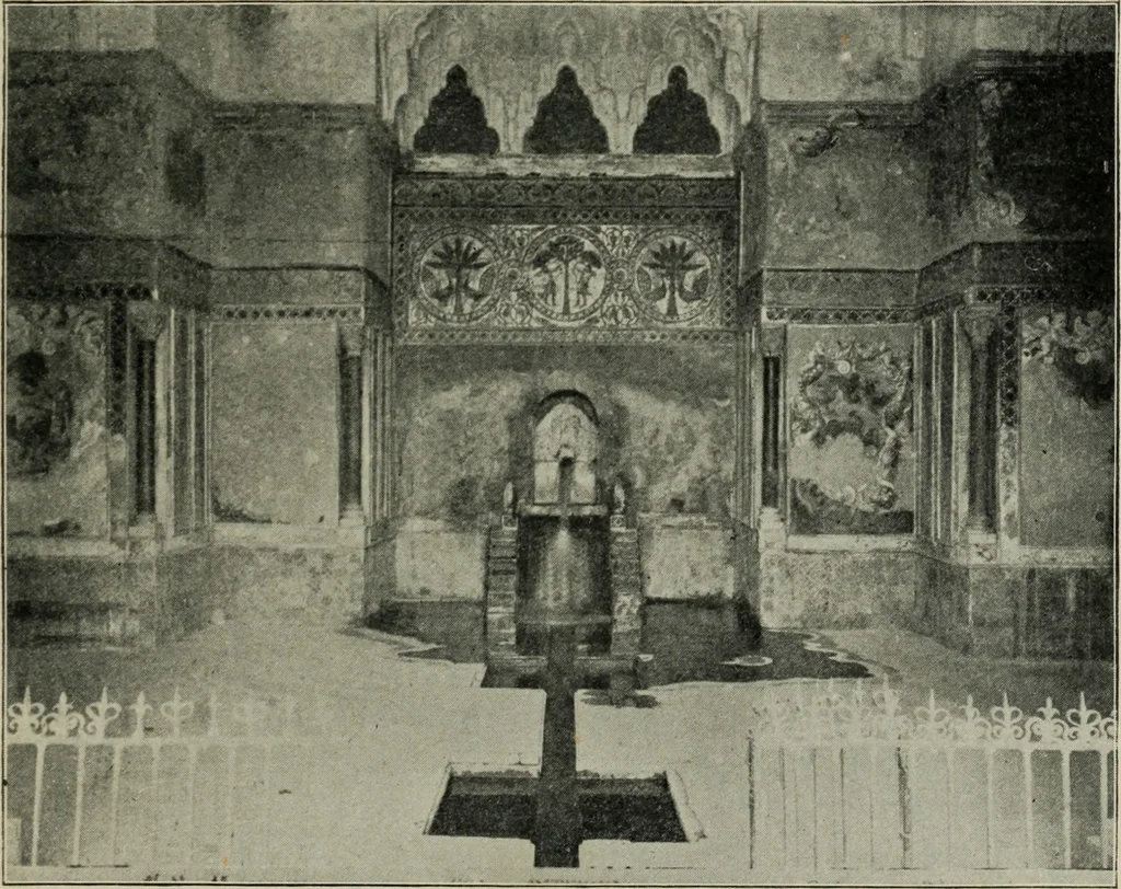 An illustration from A history of architecture in Italy from the time of Constantine to the dawn of the renaissance, 1901, leaf 136