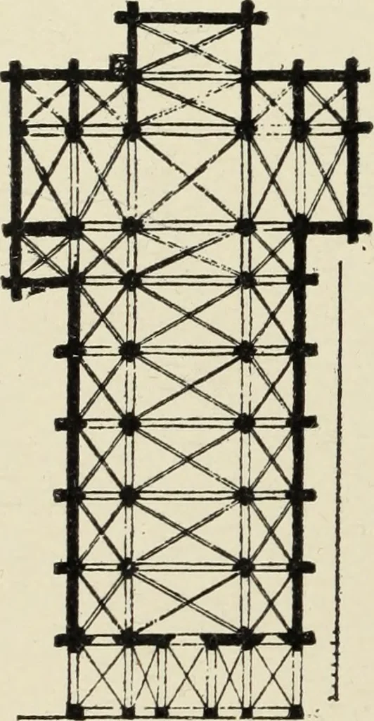An illustration from A history of architecture in Italy from the time of Constantine to the dawn of the renaissance, 1901, leaf 155