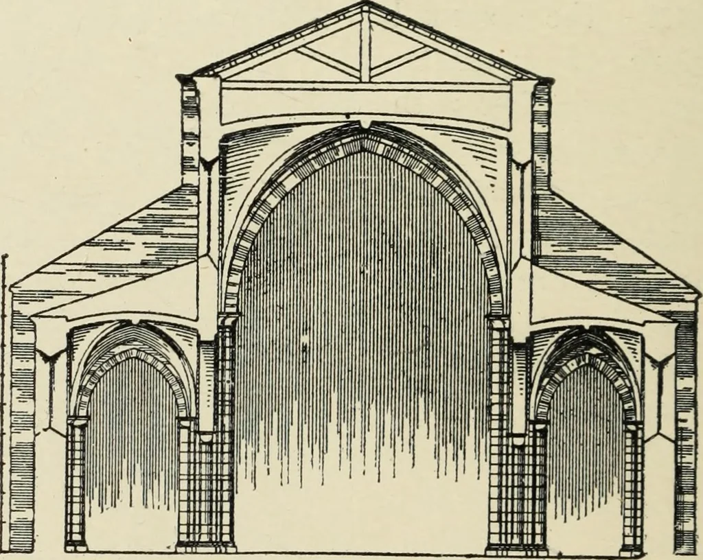 An illustration from A history of architecture in Italy from the time of Constantine to the dawn of the renaissance, 1901, leaf 155