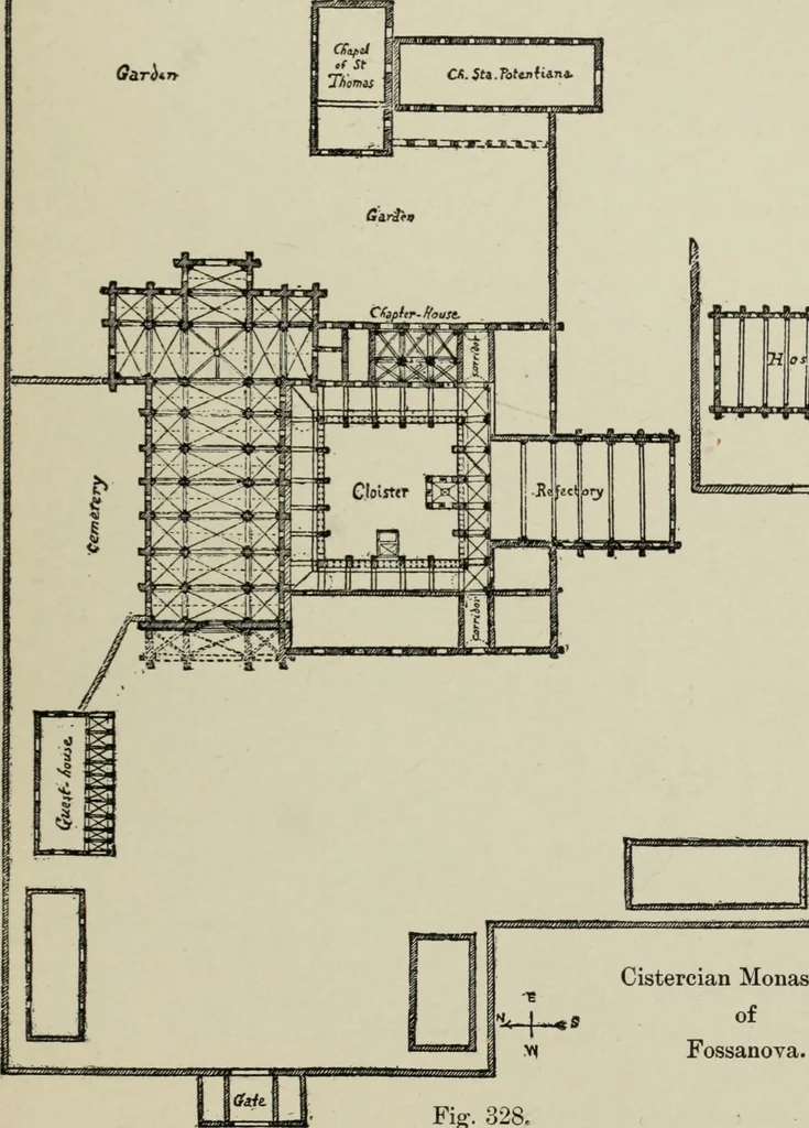 An illustration from A history of architecture in Italy from the time of Constantine to the dawn of the renaissance, 1901, leaf 156