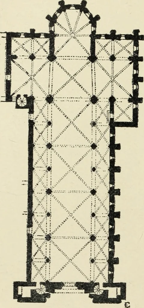 An illustration from A history of architecture in Italy from the time of Constantine to the dawn of the renaissance, 1901, leaf 169
