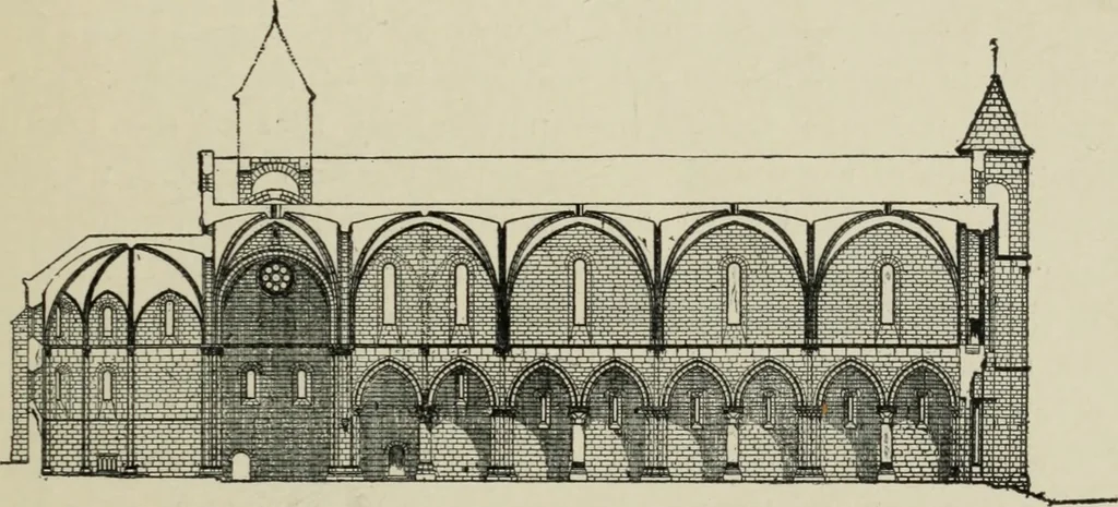 An illustration from A history of architecture in Italy from the time of Constantine to the dawn of the renaissance, 1901, leaf 170