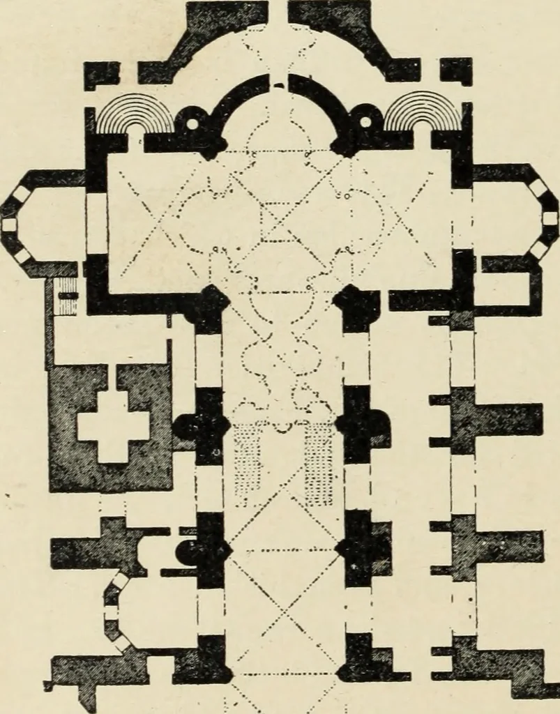 An illustration from A history of architecture in Italy from the time of Constantine to the dawn of the renaissance, 1901, leaf 179