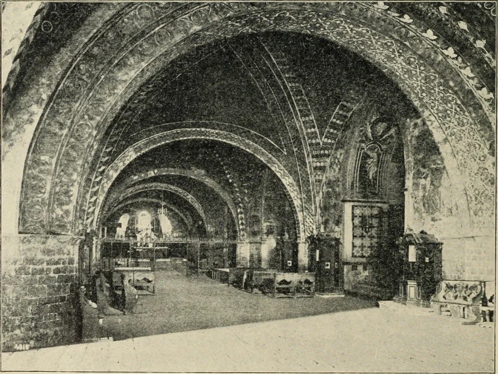 An illustration from A history of architecture in Italy from the time of Constantine to the dawn of the renaissance, 1901, leaf 181