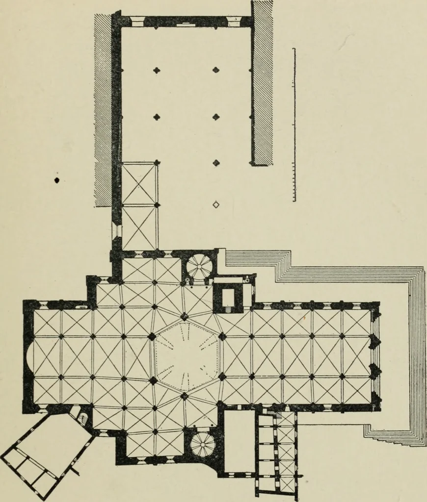 An illustration from A history of architecture in Italy from the time of Constantine to the dawn of the renaissance, 1901, leaf 194