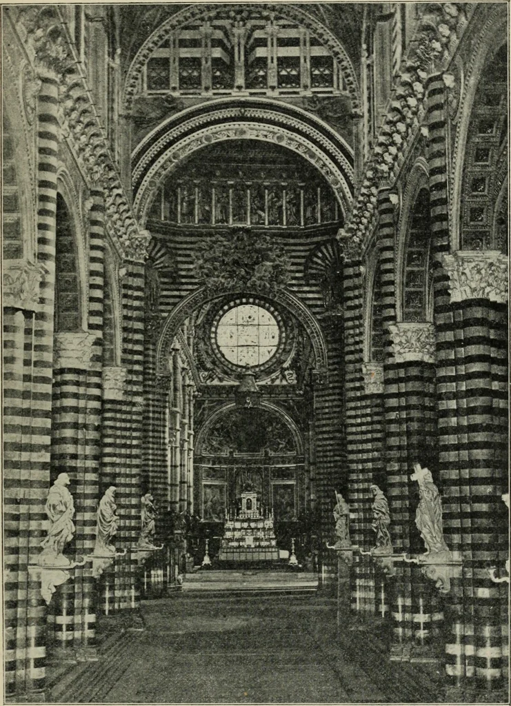 An illustration from A history of architecture in Italy from the time of Constantine to the dawn of the renaissance, 1901, leaf 196