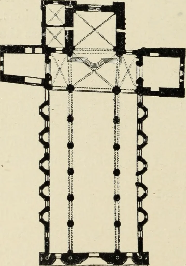 An illustration from A history of architecture in Italy from the time of Constantine to the dawn of the renaissance, 1901, leaf 203