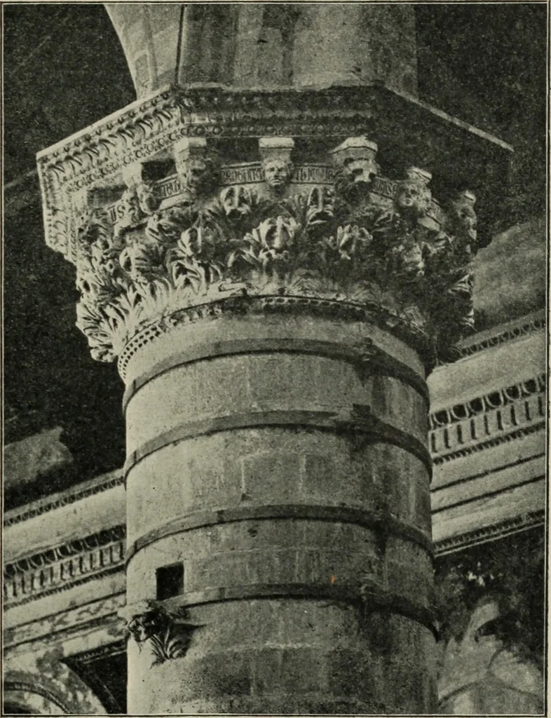 An illustration from A history of architecture in Italy from the time of Constantine to the dawn of the renaissance, 1901, leaf 204