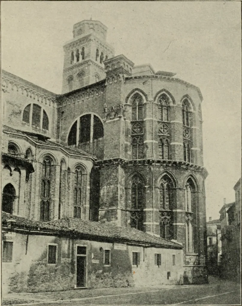 An illustration from A history of architecture in Italy from the time of Constantine to the dawn of the renaissance, 1901, leaf 210