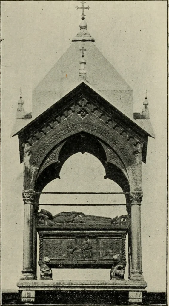 An illustration from A history of architecture in Italy from the time of Constantine to the dawn of the renaissance, 1901, leaf 216
