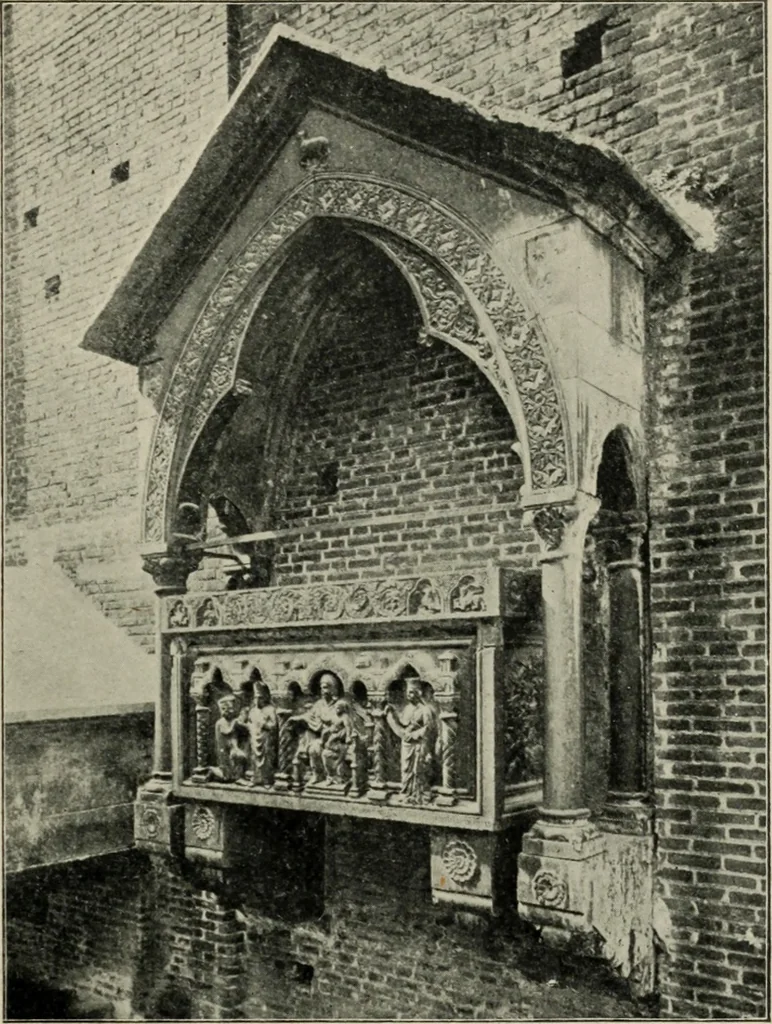 An illustration from A history of architecture in Italy from the time of Constantine to the dawn of the renaissance, 1901, leaf 218