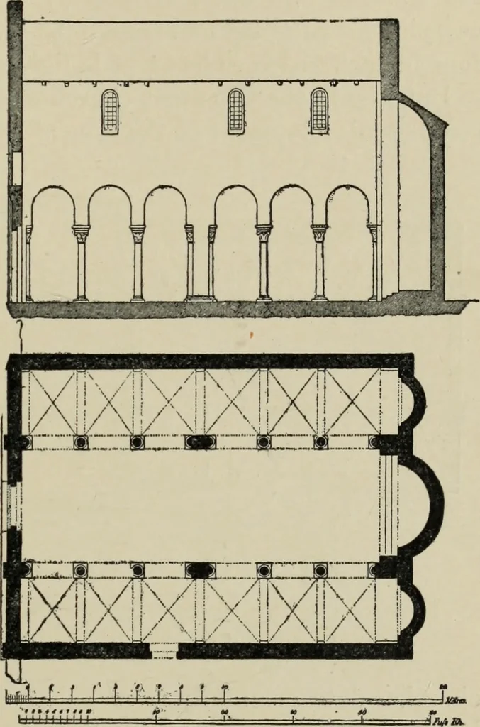 An illustration from A history of architecture in Italy from the time of Constantine to the dawn of the renaissance, 1901, leaf 22