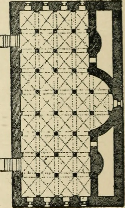 An illustration from A history of architecture in Italy from the time of Constantine to the dawn of the renaissance, 1901, leaf 23