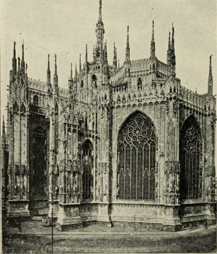 An illustration from A history of architecture in Italy from the time of Constantine to the dawn of the renaissance, 1901, leaf 239