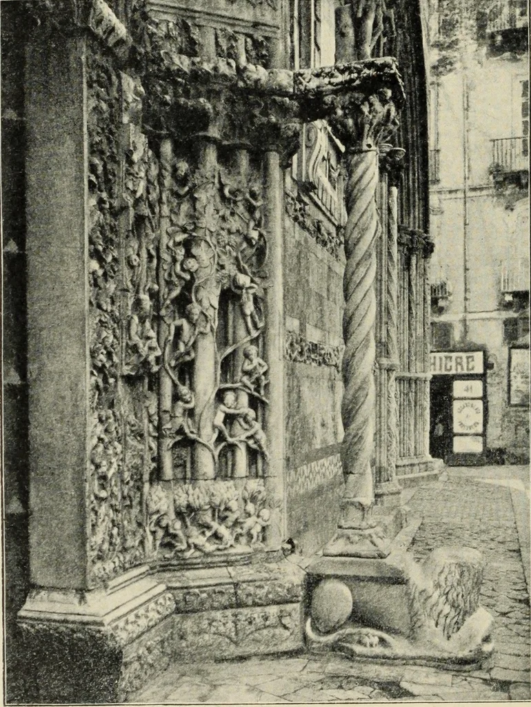 An illustration from A history of architecture in Italy from the time of Constantine to the dawn of the renaissance, 1901, leaf 241