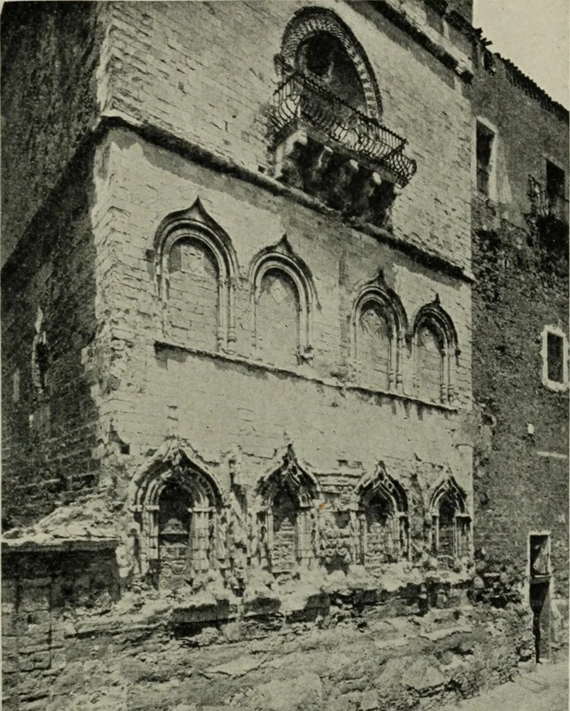 An illustration from A history of architecture in Italy from the time of Constantine to the dawn of the renaissance, 1901, leaf 246