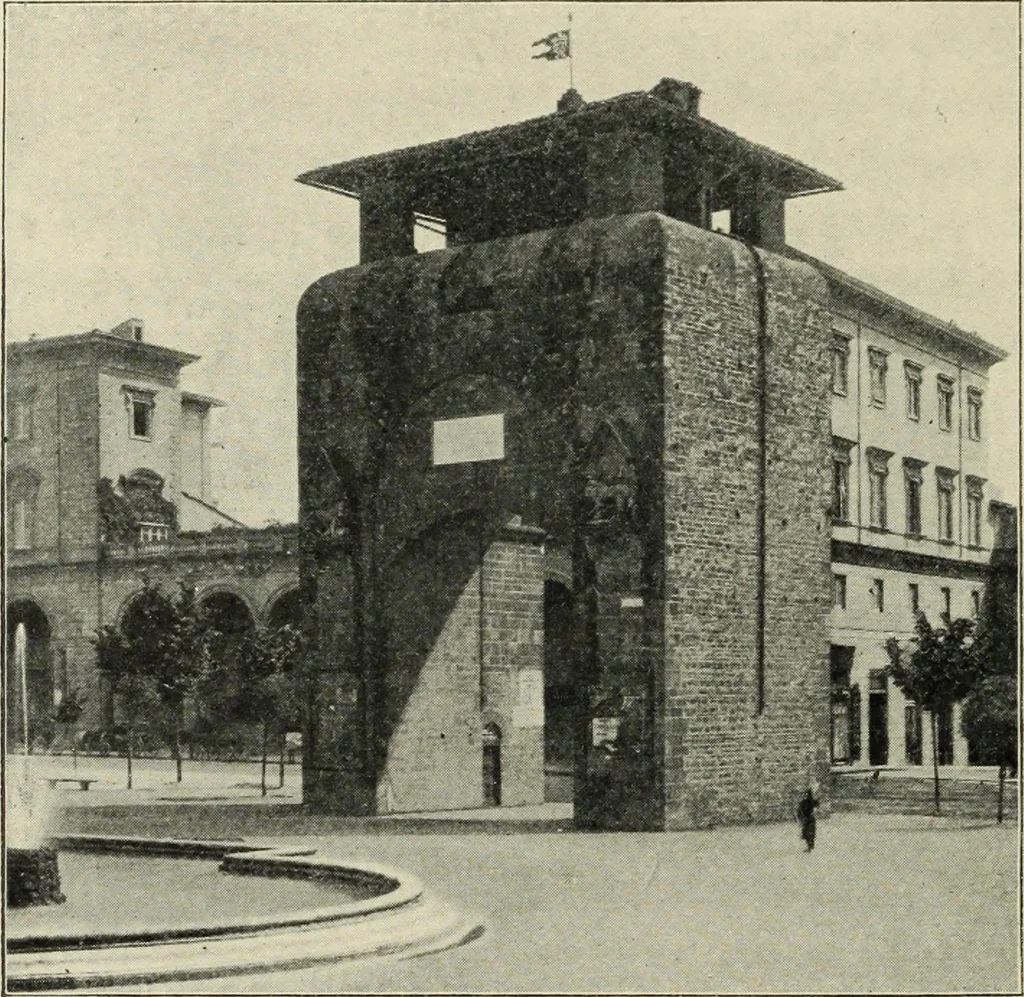 An illustration from A history of architecture in Italy from the time of Constantine to the dawn of the renaissance, 1901, leaf 255