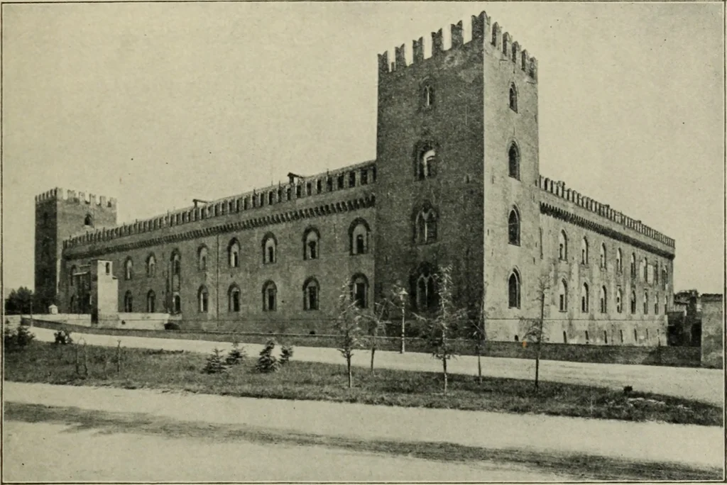 An illustration from A history of architecture in Italy from the time of Constantine to the dawn of the renaissance, 1901, leaf 262