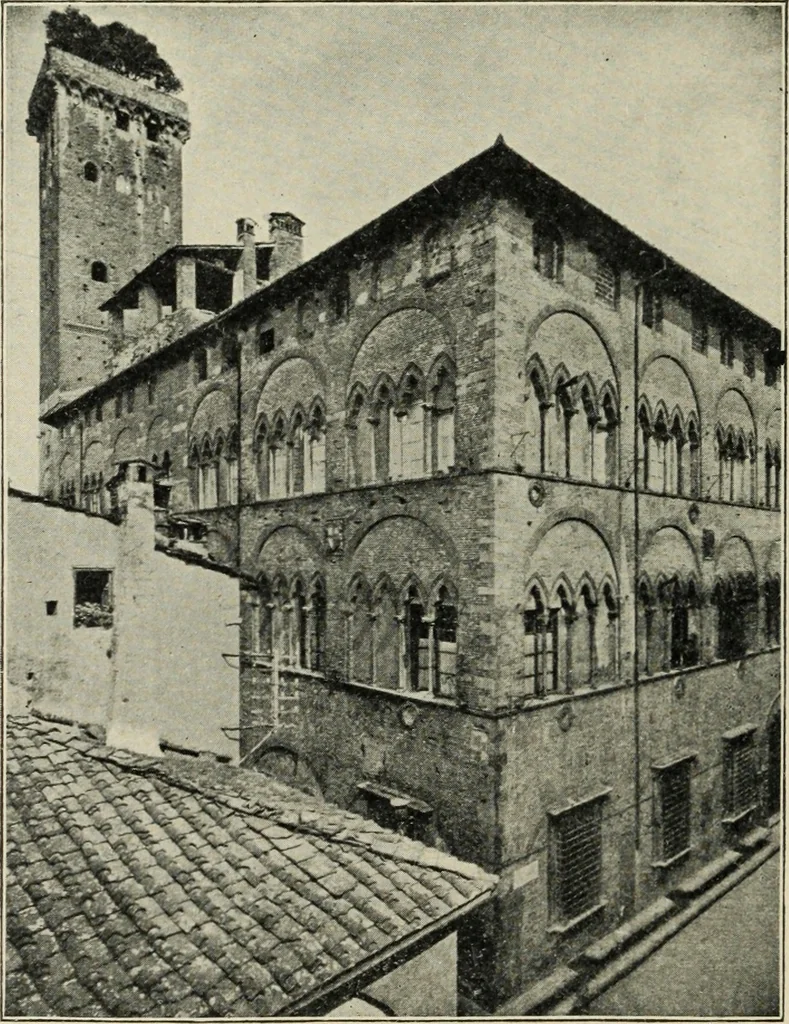 An illustration from A history of architecture in Italy from the time of Constantine to the dawn of the renaissance, 1901, leaf 267