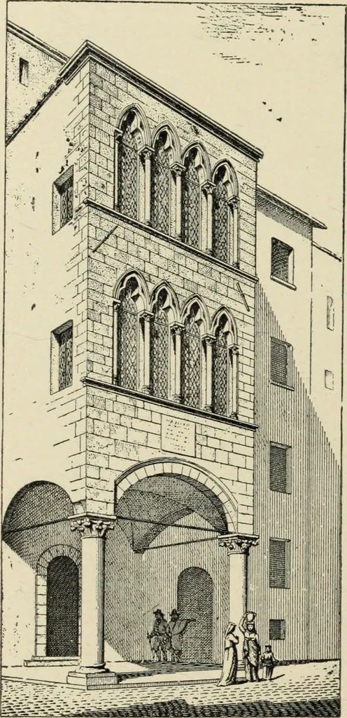 An illustration from A history of architecture in Italy from the time of Constantine to the dawn of the renaissance, 1901, leaf 269