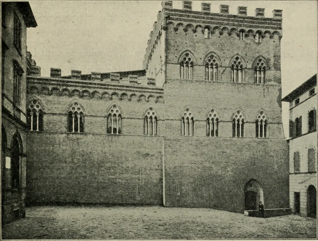 An illustration from A history of architecture in Italy from the time of Constantine to the dawn of the renaissance, 1901, leaf 272