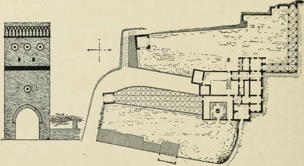 An illustration from A history of architecture in Italy from the time of Constantine to the dawn of the renaissance, 1901, leaf 289