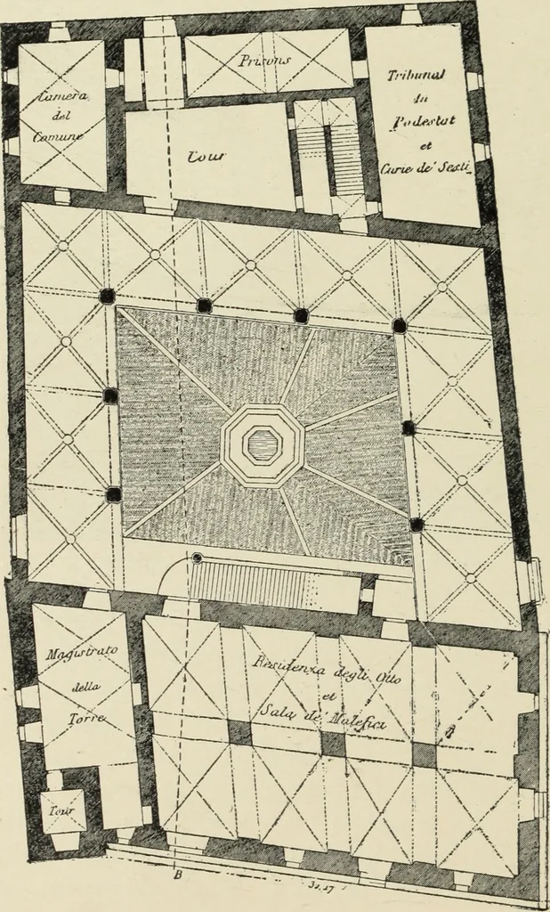 An illustration from A history of architecture in Italy from the time of Constantine to the dawn of the renaissance, 1901, leaf 291