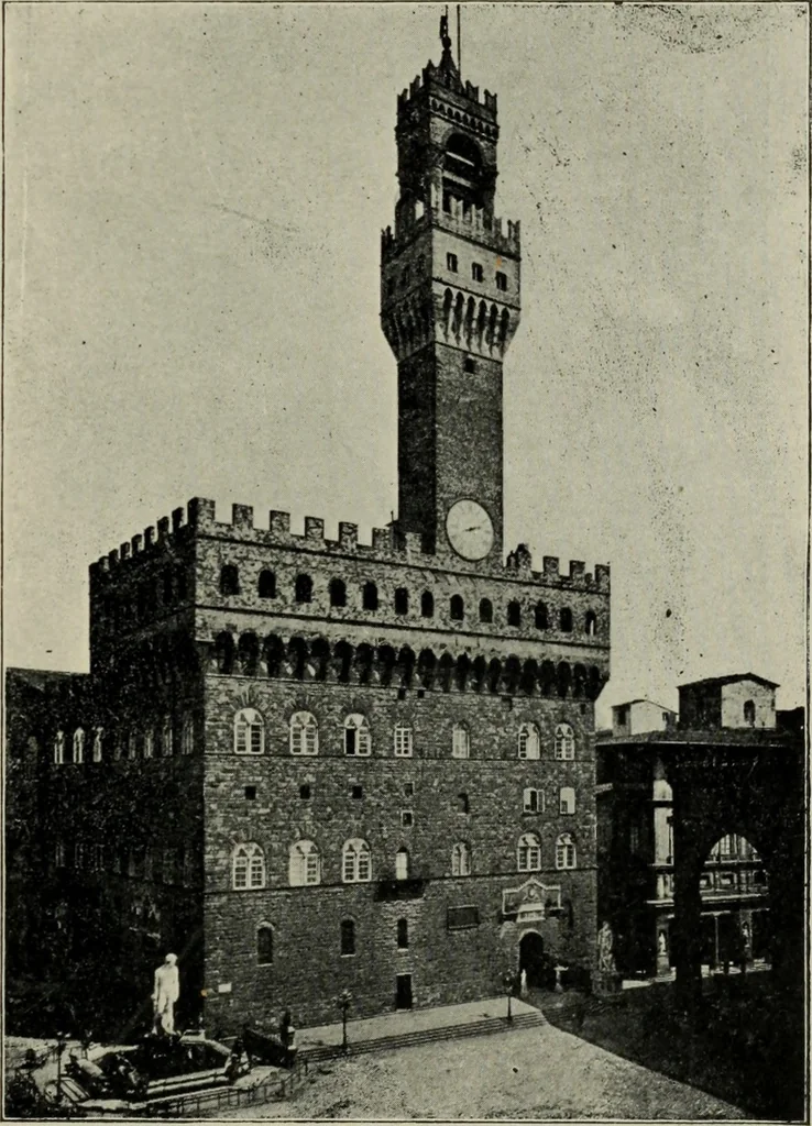 An illustration from A history of architecture in Italy from the time of Constantine to the dawn of the renaissance, 1901, leaf 294
