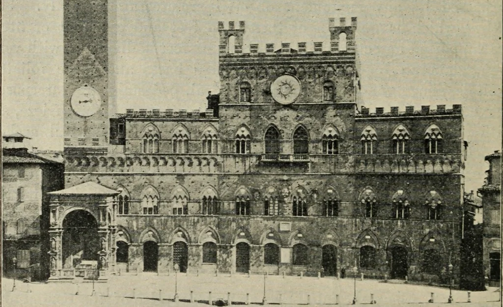 An illustration from A history of architecture in Italy from the time of Constantine to the dawn of the renaissance, 1901, leaf 299