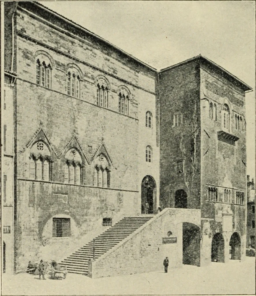 An illustration from A history of architecture in Italy from the time of Constantine to the dawn of the renaissance, 1901, leaf 303