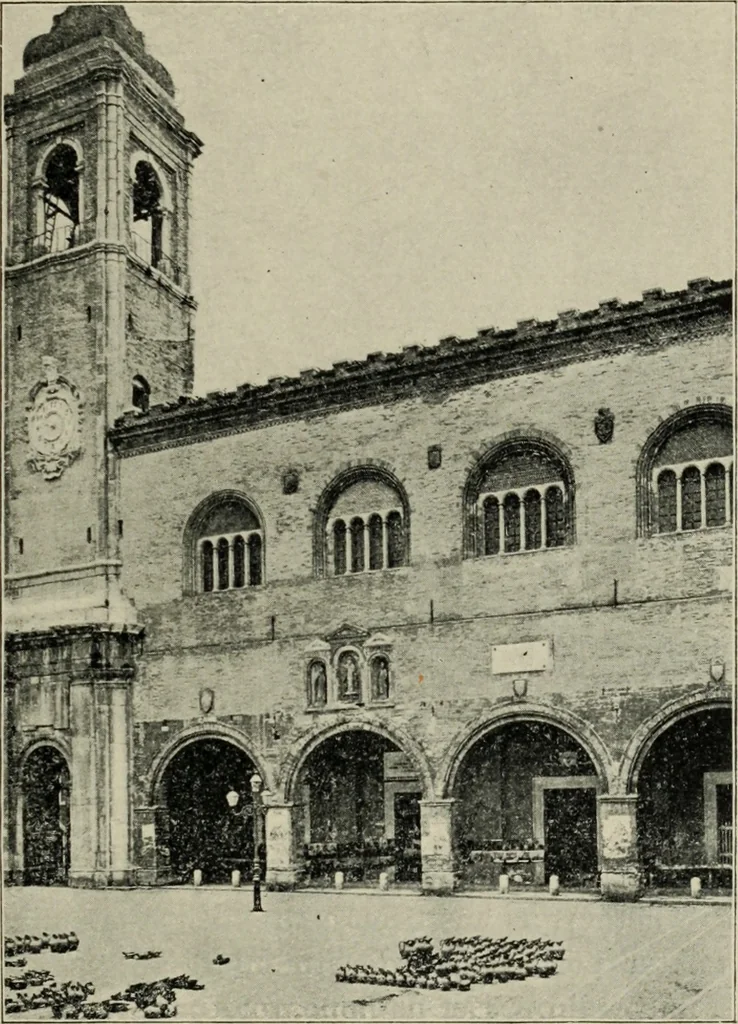 An illustration from A history of architecture in Italy from the time of Constantine to the dawn of the renaissance, 1901, leaf 304