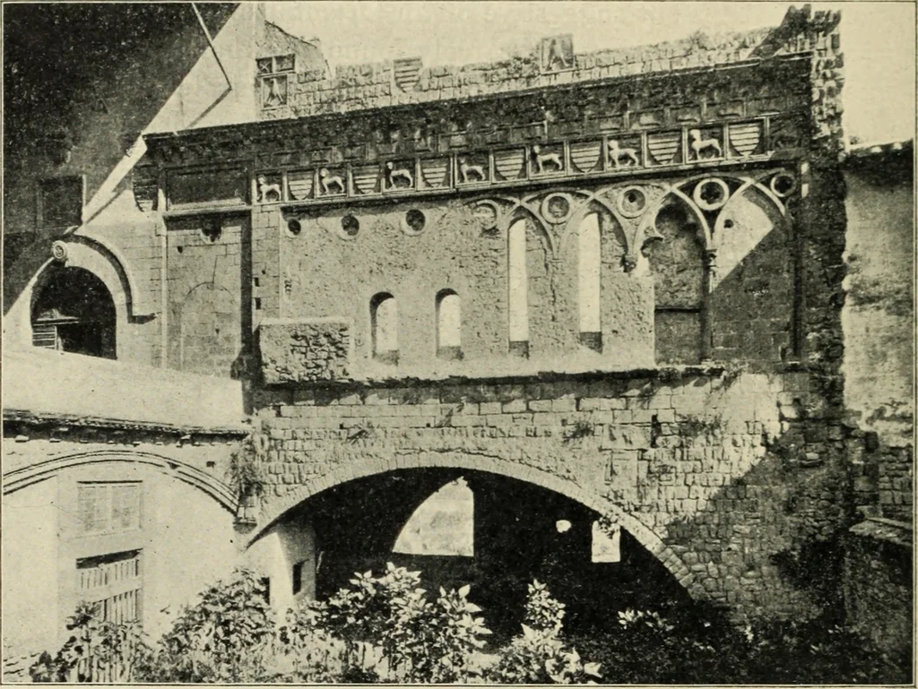 An illustration from A history of architecture in Italy from the time of Constantine to the dawn of the renaissance, 1901, leaf 307