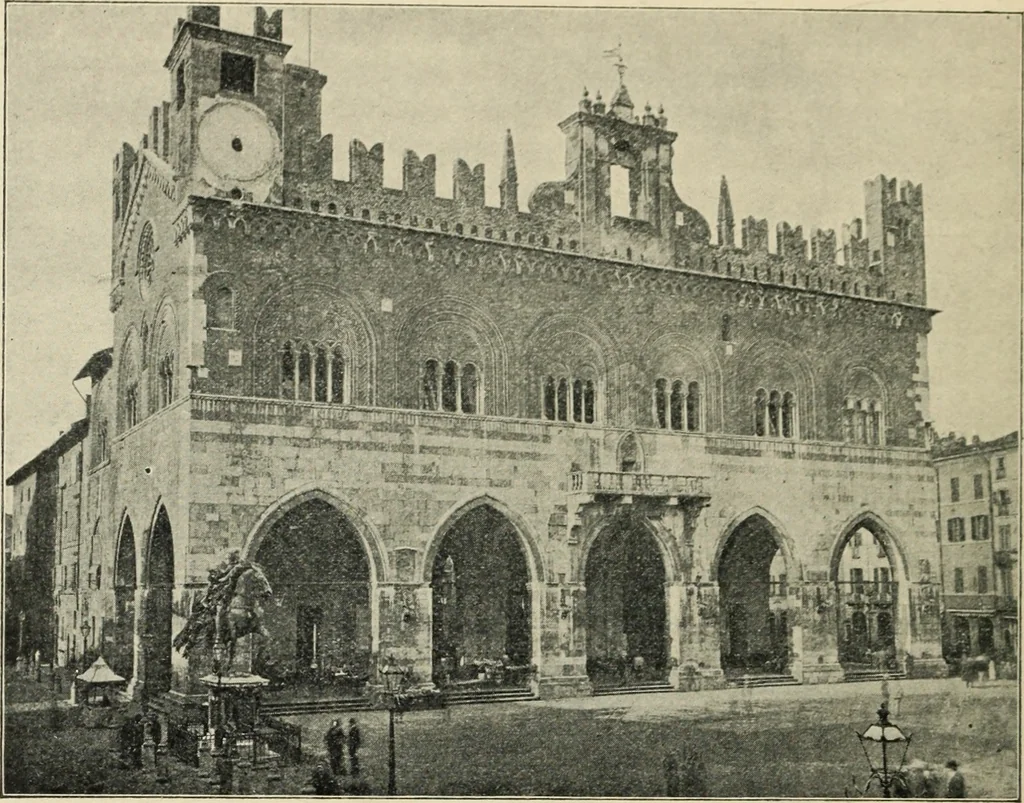 An illustration from A history of architecture in Italy from the time of Constantine to the dawn of the renaissance, 1901, leaf 313