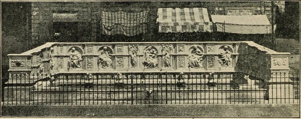 An illustration from A history of architecture in Italy from the time of Constantine to the dawn of the renaissance, 1901, leaf 323