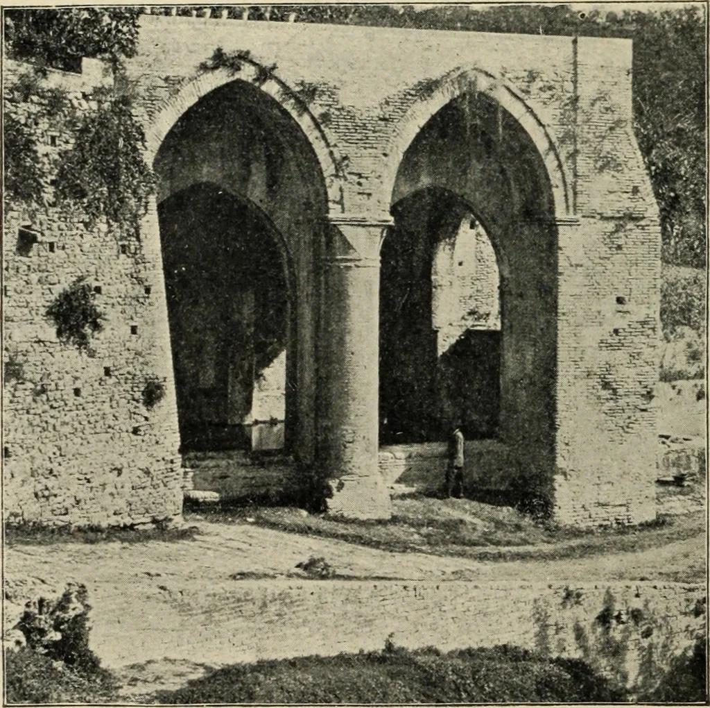 An illustration from A history of architecture in Italy from the time of Constantine to the dawn of the renaissance, 1901, leaf 325