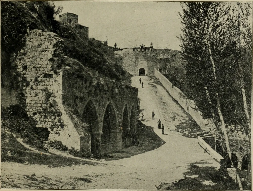 An illustration from A history of architecture in Italy from the time of Constantine to the dawn of the renaissance, 1901, leaf 326