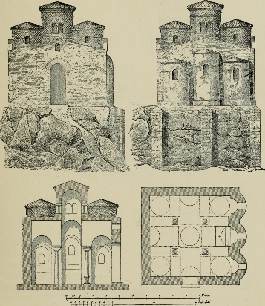 An illustration from A history of architecture in Italy from the time of Constantine to the dawn of the renaissance, 1901, leaf 38