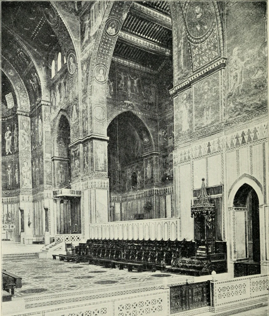 An illustration from A history of architecture in Italy from the time of Constantine to the dawn of the renaissance, 1901, leaf 7