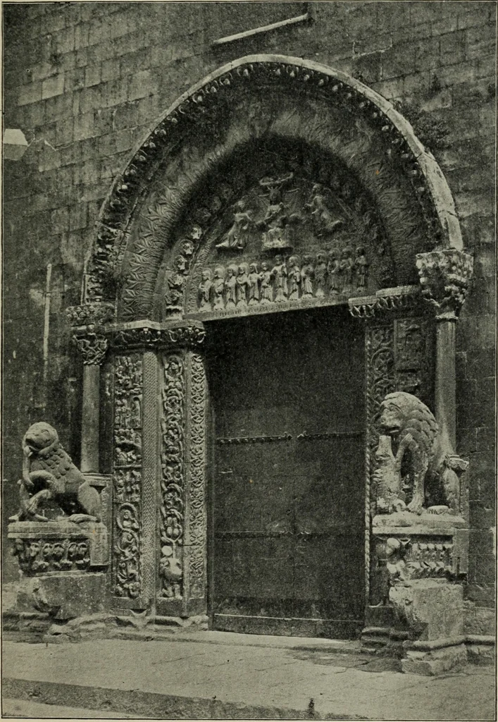 An illustration from A history of architecture in Italy from the time of Constantine to the dawn of the renaissance, 1901, leaf 70