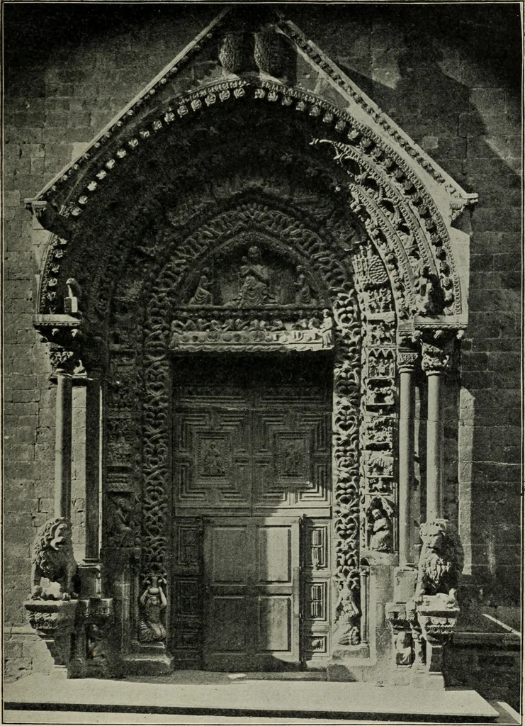 An illustration from A history of architecture in Italy from the time of Constantine to the dawn of the renaissance, 1901, leaf 72