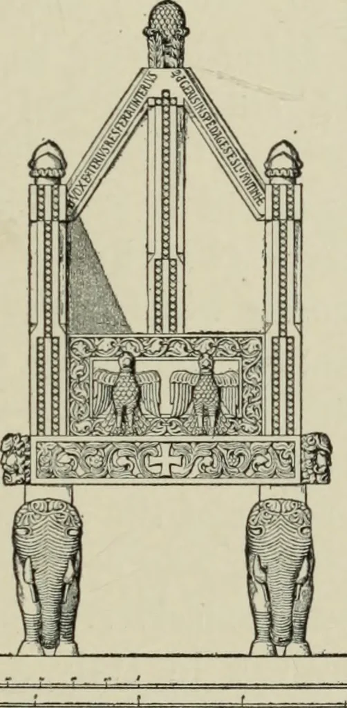 An illustration from A history of architecture in Italy from the time of Constantine to the dawn of the renaissance, 1901, leaf 88