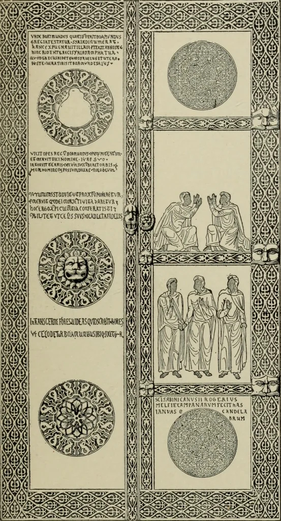An illustration from A history of architecture in Italy from the time of Constantine to the dawn of the renaissance, 1901, leaf 92