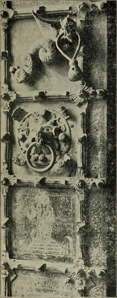 An illustration from A history of architecture in Italy from the time of Constantine to the dawn of the renaissance, 1901, leaf 94